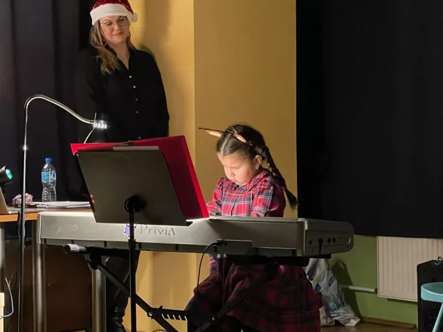Zdjęcie z życia Ogniska Muzycznego Meluzyna