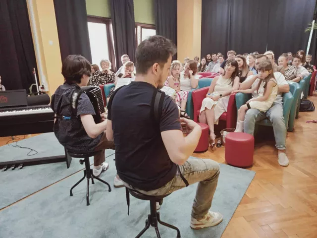 Zdjęcie z życia Ogniska Muzycznego Meluzyna
